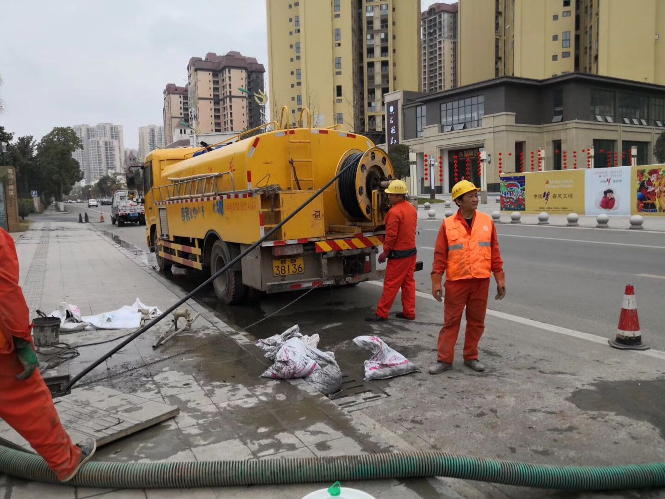 会宁排污管道清淤-管道清洗